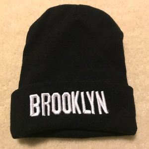 Black Brooklyn Beanie